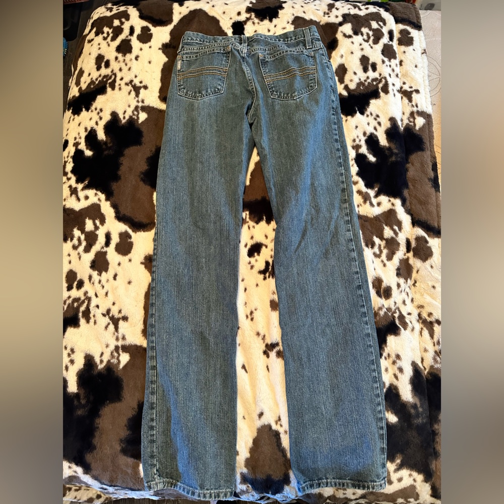 Mens cinch silver labels